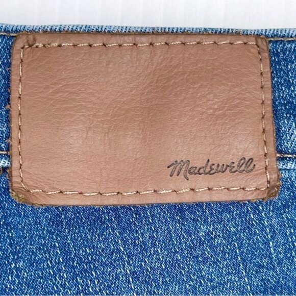 Madewell 11" High-Rise Roadtripper Jeans in Bosner Wash size 24 - Picture 10 of 12